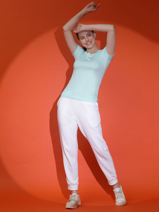 Round Neck Slim Fit Half Sleeve T-Shirt