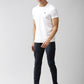 Slim Fit Half Sleeve Round Neck T-Shirt