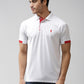 Slim Fit Polo Neck Half Sleeve T-Shirt