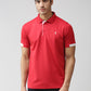 Slim Fit Polo Neck Half Sleeve T-Shirt