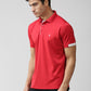 Slim Fit Polo Neck Half Sleeve T-Shirt