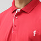 Slim Fit Polo Neck Half Sleeve T-Shirt