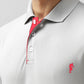 Slim Fit Polo Neck Half Sleeve T-Shirt