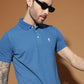 Polo Neck Half Sleeve Casual T-Shirt