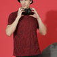 Single Jersey Round Neck Slim Fit Printed Half Sleeve T-Shirt