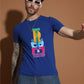 Breezer Tribe Men’s Cotton Single Jersey Round Neck Regular Fit Printed Half Sleeve Casual T-Shirt