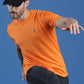 Slim Fit Half Sleeve Round Neck T-Shirt
