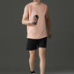 Sleeveless Sweat-Absorbing Gym Co-Ord Set with Pockets.