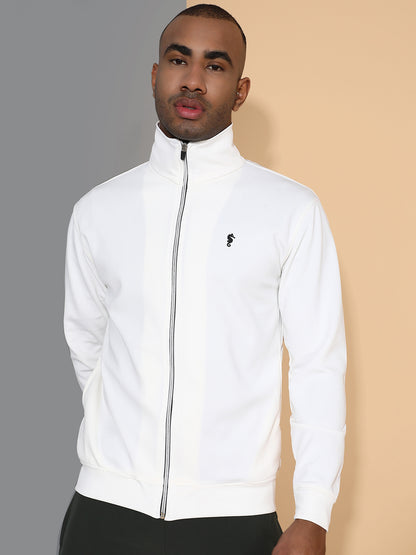 4-Way Stretch Poly Lycra Slim Fit Full Sleeve Sports Scuba Jacket