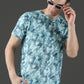 Single Jersey Round Neck Slim Fit Printed Half Sleeve T-Shirt