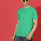 Single Jersey Round Neck Regular Fit Half Sleeve Casual T-Shirt