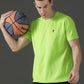 Slim Fit Half Sleeve Round Neck T-Shirt