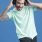 Round Neck Half Sleeve Slim Fit Casual Wear T-Shirt
