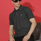 Polo Neck Half Sleeve Casual T-Shirt