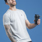 Slim Fit Half Sleeve Round Neck T-Shirt