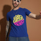 Breezer Tribe White Round Neck Cotton T-Shirt for Men | Regular Fit, Half Sleeves, Casual Printed Style