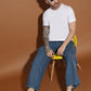 Single Jersey Round Neck Regular Fit Half Sleeve Casual T-Shirt