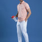 Dryfit Textured Structured Polo Neck Half Sleeve Casual T-Shirt