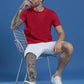 Single Jersey Round Neck Regular Fit Half Sleeve Casual T-Shirt