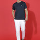 Slim Fit Half Sleeve Round Neck T-Shirt