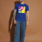 Breezer Tribe Cotton Printed Casual T-Shirt for Men | Round Neck, Half Sleeves, Regular Fit