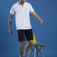 Polo Neck Half Sleeve Casual T-Shirt