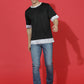 Single Jersey Oversized Round Neck Drop Shoulder Casual T-Shirt