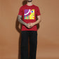 Breezer Tribe Cotton Printed Casual T-Shirt for Men | Round Neck, Half Sleeves, Regular Fit