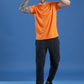 Slim Fit Half Sleeve Round Neck T-Shirt