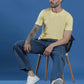 Single Jersey Round Neck Regular Fit Half Sleeve Casual T-Shirt
