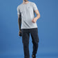 Slim Fit Half Sleeve Round Neck T-Shirt
