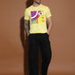 Breezer Tribe Cotton Printed Casual T-Shirt for Men | Round Neck, Half Sleeves, Regular Fit