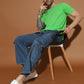 Single Jersey Round Neck Regular Fit Half Sleeve Casual T-Shirt