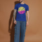 Breezer Tribe White Round Neck Cotton T-Shirt for Men | Regular Fit, Half Sleeves, Casual Printed Style