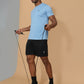 Slim Fit Half Sleeve Round Neck T-Shirt