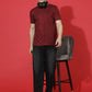 Single Jersey Round Neck Slim Fit Printed Half Sleeve T-Shirt