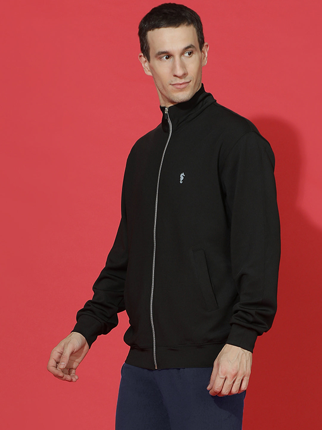 4-Way Stretch Poly Lycra Slim Fit Full Sleeve Sports Scuba Jacket