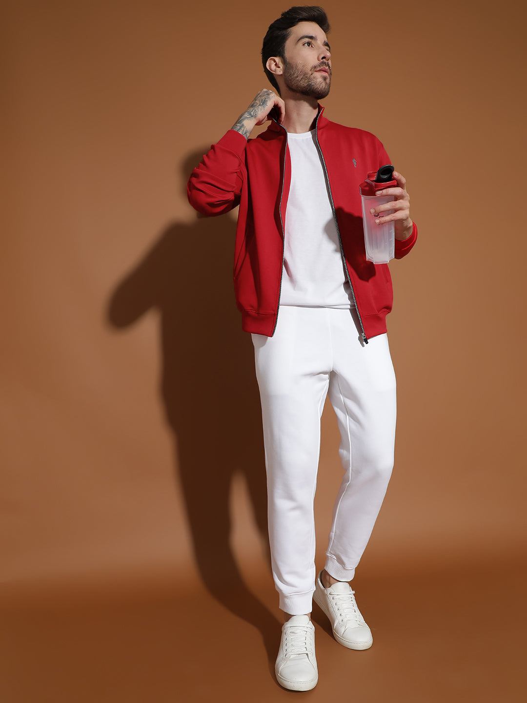 4-Way Stretch Poly Lycra Slim Fit Full Sleeve Sports Scuba Jacket