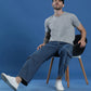 Single Jersey Round Neck Regular Fit Half Sleeve Casual T-Shirt