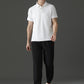 Dryfit Micro Polyester Textured Polo Neck Slim Fit Half Sleeve T-Shirt