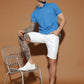Polo Neck Half Sleeve Casual T-Shirt