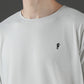 Single Jersey Oversized Round Neck Drop Shoulder Half Sleeve T-Shirt
