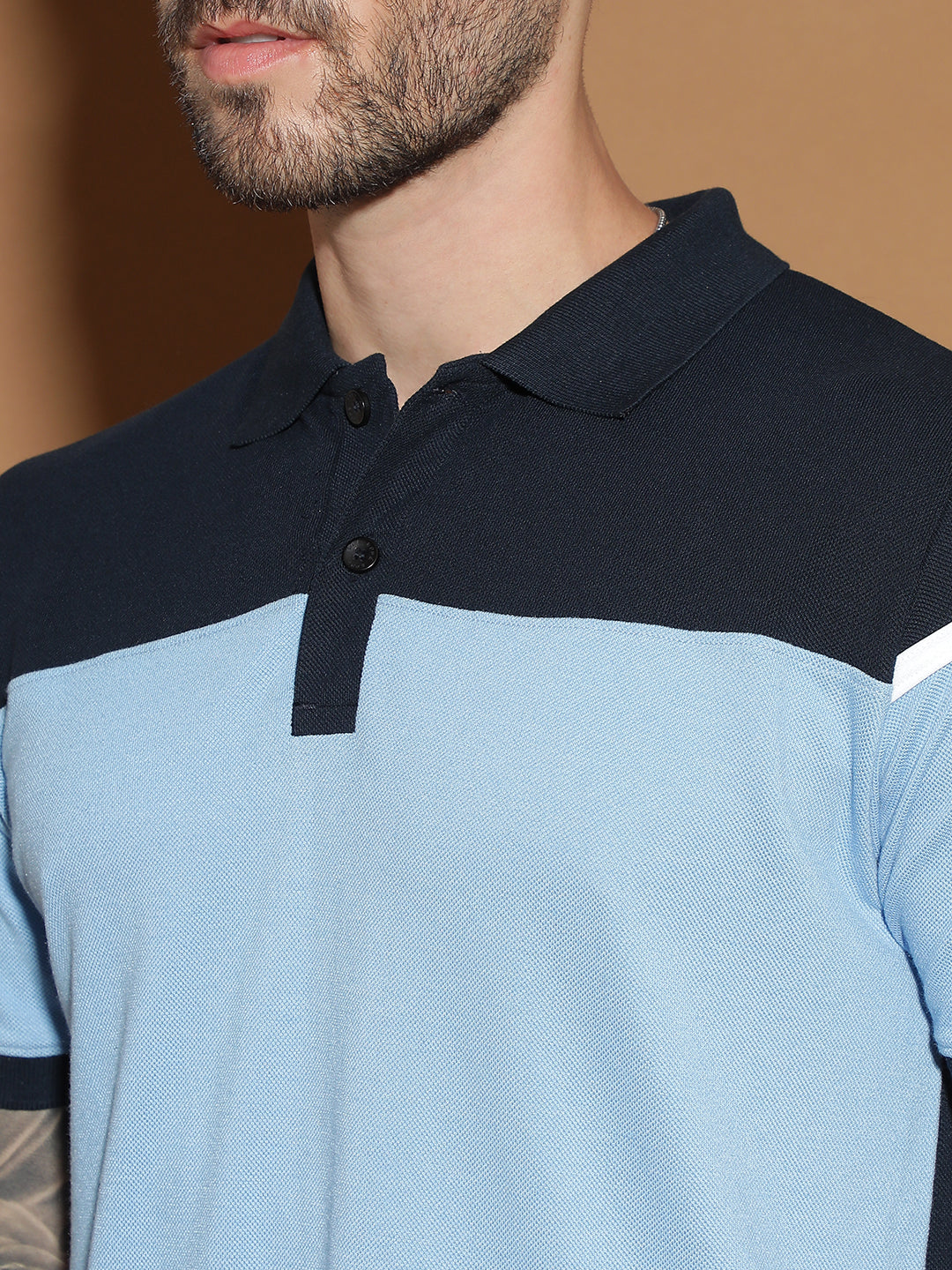 Polo Neck Half Sleeve Casual T-Shirt