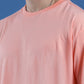 Single Jersey Oversized Round Neck Drop Shoulder Half Sleeve T-Shirt