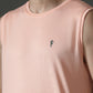 Sleeveless Sweat-Absorbing Gym Co-Ord Set with Pockets.