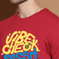 Breezer Tribe White Round Neck Cotton T-Shirt for Men | Regular Fit, Half Sleeves, Casual Printed Style