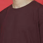 Single Jersey Oversized Round Neck Drop Shoulder Half Sleeve T-Shirt