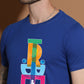 Breezer Tribe Men’s Cotton Single Jersey Round Neck Regular Fit Printed Half Sleeve Casual T-Shirt