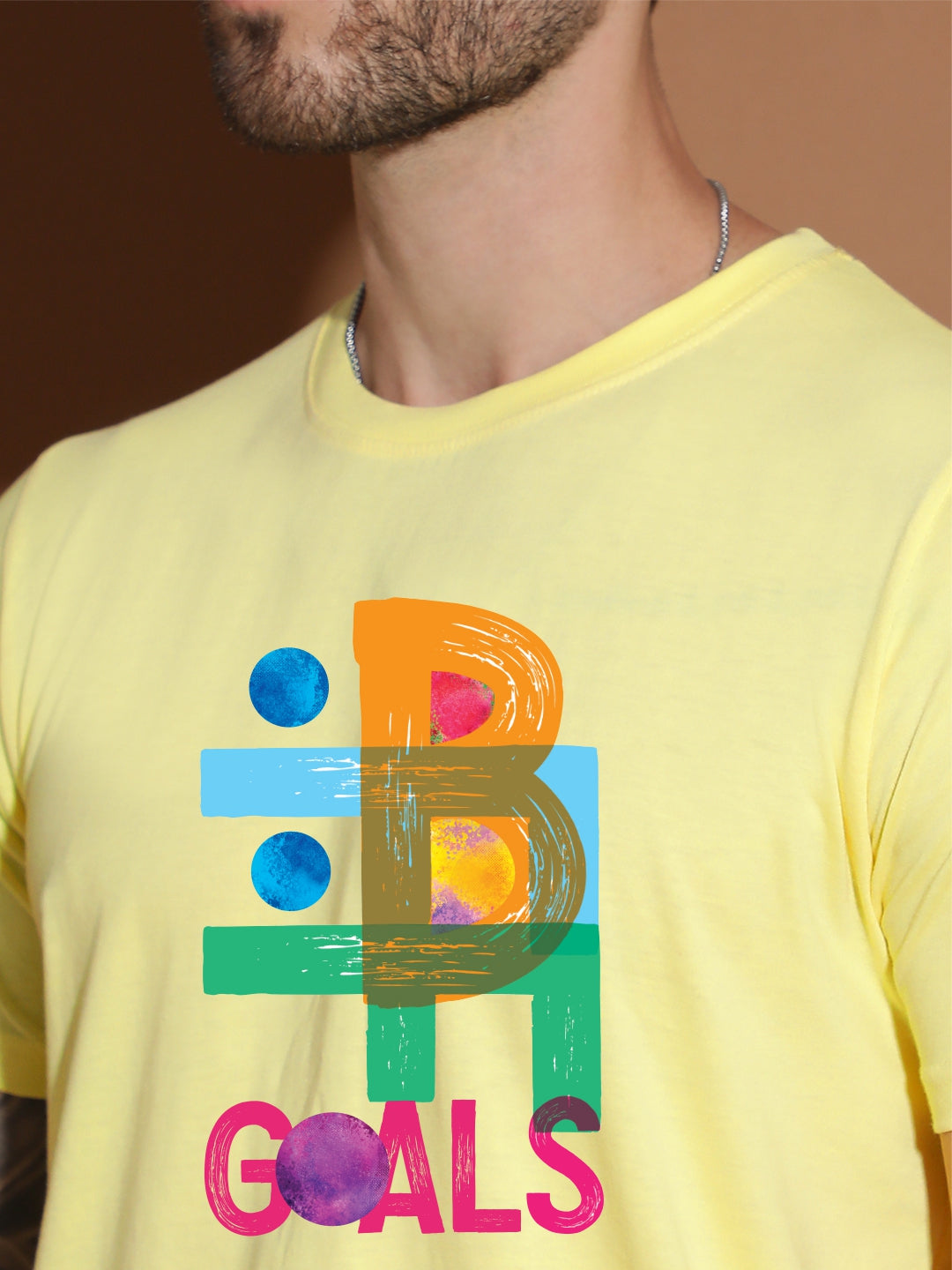 Breezer Tribe Round Neck Cotton T-Shirt for Men | Regular Fit, Half Sleeves, Casual Printed Style