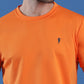 Slim Fit Half Sleeve Round Neck T-Shirt